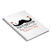 Ik snor je een vraag-Valentijnsdag Notitieboek (Rechterzijde)