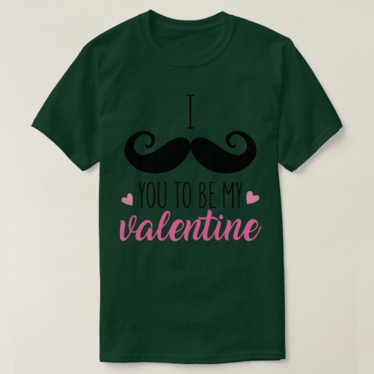 Ik snor je om mijn valentijn roze harten te zijn t-shirt (Design voorkant)