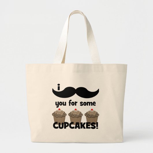 Ik snuffel je voor wat cakkoeken. grote tote bag (Voorkant)