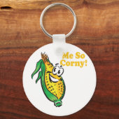 Ik SO Corny-maïskolf Sleutelhanger (Voorkant)