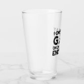 Ik speel alleen Golf Glas (Rechts)