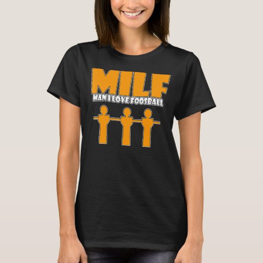 Ik speel bij de tafel van de bal Echte Mannen draa T-shirt (Voorkant)