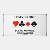 Ik speel bridge 's ochtends, 's middags en 's avon bureaumat (Voorkant)