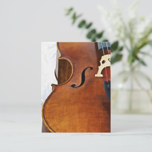 Ik speel Cello Briefkaart (Staand voorkant)