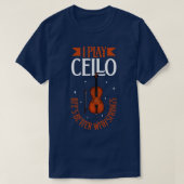 Ik speel Cello T-shirt (Design voorkant)
