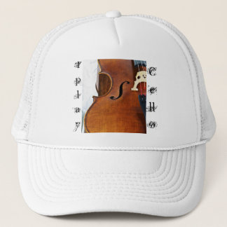 Ik speel cello trucker pet