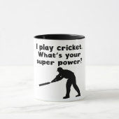 Ik speel cricket Super Power Mok (Midden)