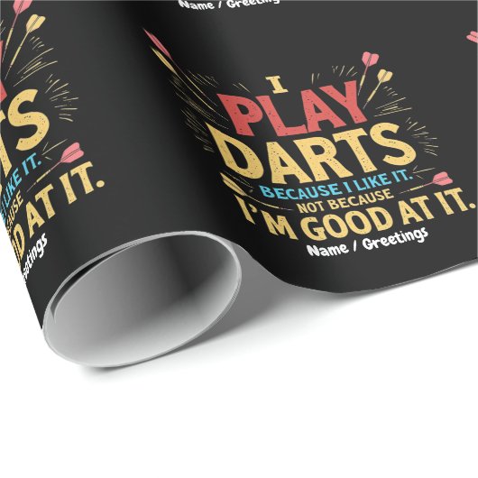 Ik speel darts omdat ik het leuk vind, niet omdat cadeaupapier (Rol Hoek)
