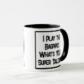 Ik speel de doedelzak. Wat is JOUW Super Talent? Mok (Voorkant rechts)