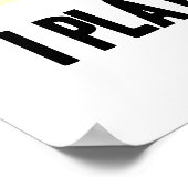 Ik speel de hele dag met bacteriën (morfologie) poster (Hoek)