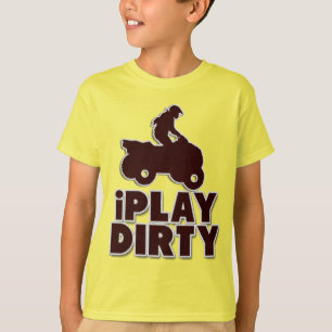 Ik speel Dirty Funny Motocross Dirt Bike T-shirt