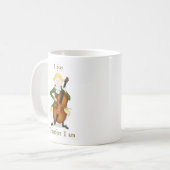 Ik speel dus ik ben koffiemok (Voorkant links)