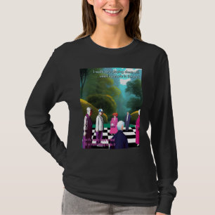 Ik speel echt graag schaken met ouderen    t-shirt