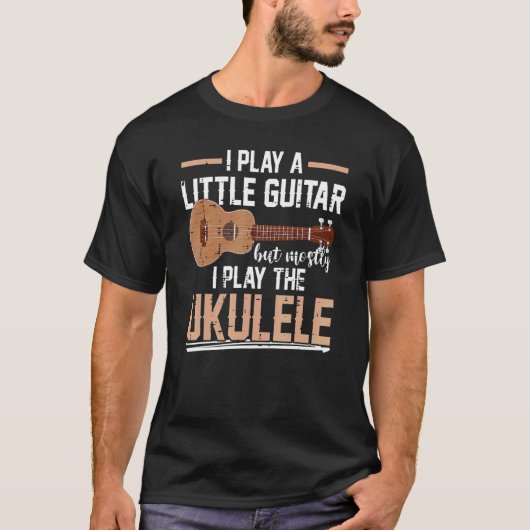 Ik speel een beetje gitaar, maar meestal speel ik t-shirt (Voorkant)