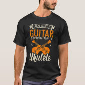 Ik speel een beetje gitaar maar meestal speel ik u t-shirt (Voorkant)