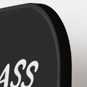 Ik speel een tas voor Jezus Christelijk gitarist Pickleball Paddle (Links Detail)