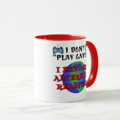 Ik speel geen games die ik verken mok (Voorkant rechts)