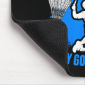 Ik speel Goodminton Racket Shuttle Hobby Badminton Muismat (Hoek)