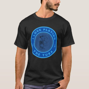 Ik speel graag de Tuba T-shirt
