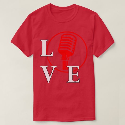 Ik speel graag Sing voor de muziekliefhebber Singe T-shirt (Design voorkant)