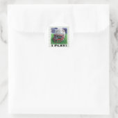 Ik speel! Helm Sticker (Tas)