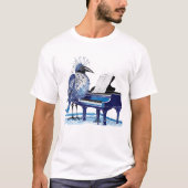 Ik speel het piano T-shirt (Voorkant)