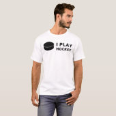 Ik speel hockey! t-shirt (Voorkant volledig)