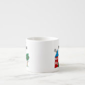 Ik speel honkbal espresso kop (Voorkant)