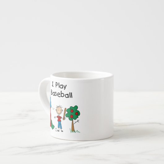 Ik speel honkbal espresso kop (Links)