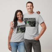 Ik speel honkbal in een laboratorium t-shirt (Unisex)