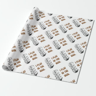 Ik speel in de modder cadeaupapier