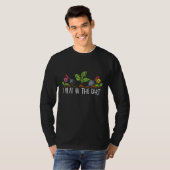 Ik speel in het vuile Plant van het Gardening verv T-shirt (Voorkant volledig)