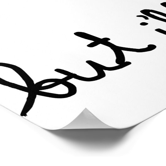 Ik speel je een poster (Hoek)