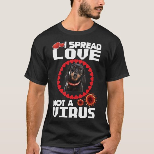 Ik speel liefde niet voor een virus, maar voor Dac T-shirt (Voorkant)