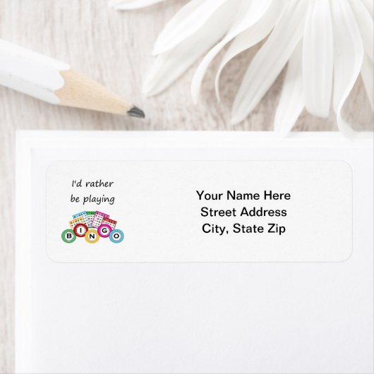 Ik speel liever bingo etiket (Insitu)