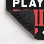 Ik speel liever brug. muismat (Hoek)