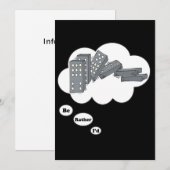 Ik speel liever Dominos 4 Kaart (Voorkant / Achterkant)