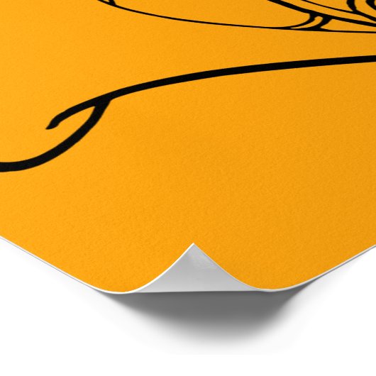 Ik speel liever Franse Horn-messen. Poster (Hoek)