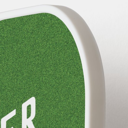 Ik speel liever golf grappig gepersonaliseerd pickleball paddle (Links Detail)