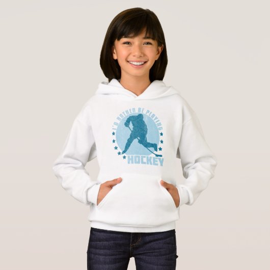Ik speel liever Hockey Sweatshirt (Voorkant volledig)