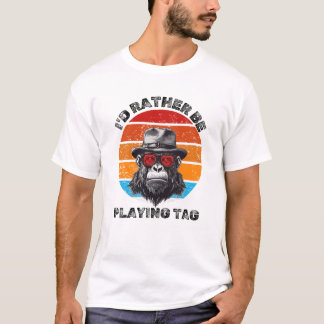 Ik speel liever Label met een gorilla Label Shirt