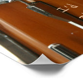 Ik speel liever muziek in drums poster (Hoek)