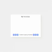 Ik speel liever Pickleball 4x3 To Do Post-it® Notes (Voorkant)