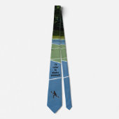 Ik Speel Liever Pickleball Grappig Stropdas (Voorkant)