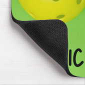 Ik speel liever pickleball, groen muismat (Hoek)