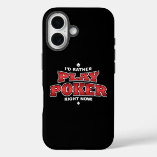 Ik speel liever poker iPhone 16 hoesje