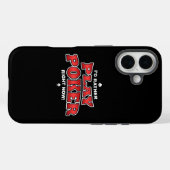 Ik speel liever poker Case-Mate iPhone case (Achterkant (horizontaal))