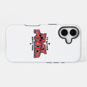 Ik speel liever poker iPhone 16 hoesje (Achterkant horizontaal)