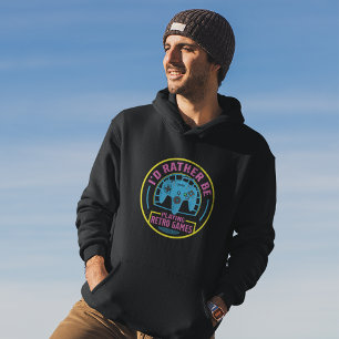 Ik speel liever retro games - Gamer Hoodie