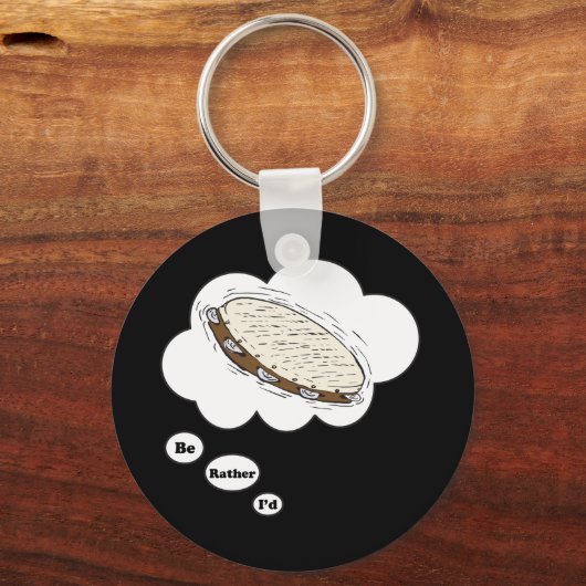Ik speel liever Tambourine 5 Sleutelhanger (Voorkant)